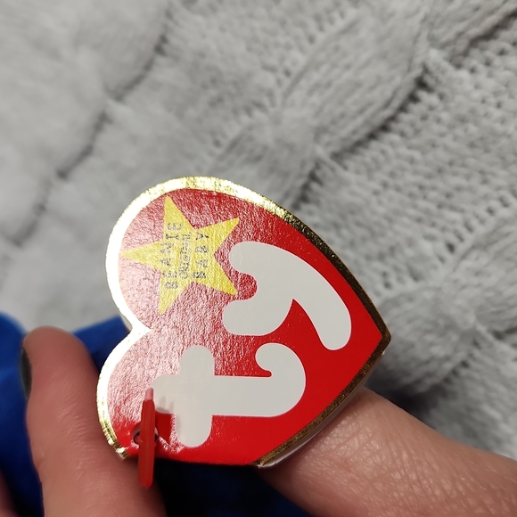 🕸Vintage Ty Beanie Babies Official Club Original " Clubby " Bear 1998 - Picture 10 of 12